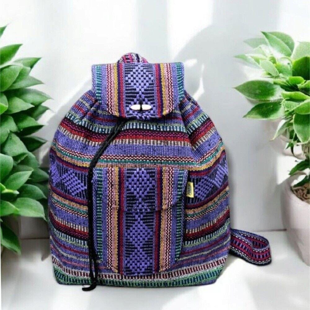 Backpack Ethnic Bag Morral‎ Boho Hippie Artisan Travel Bag Mochila Durable Nice